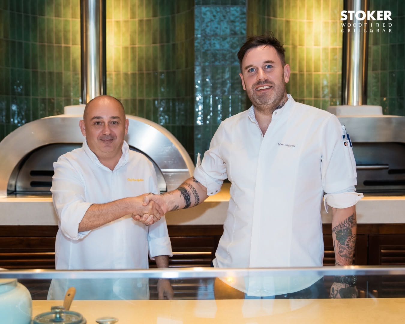 Two chefs at Stoker